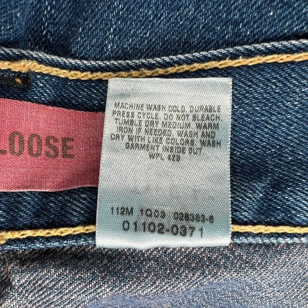 Levi's Type 1 Real‎ Loose Jeans Men's Size 38 Relaxed Fit Vintage Y2K Denim